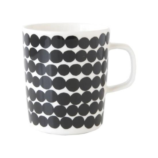Кружка Marimekko Rasymatto Черная, 250 мл, Женская, 52_1_5263163296, чёрный