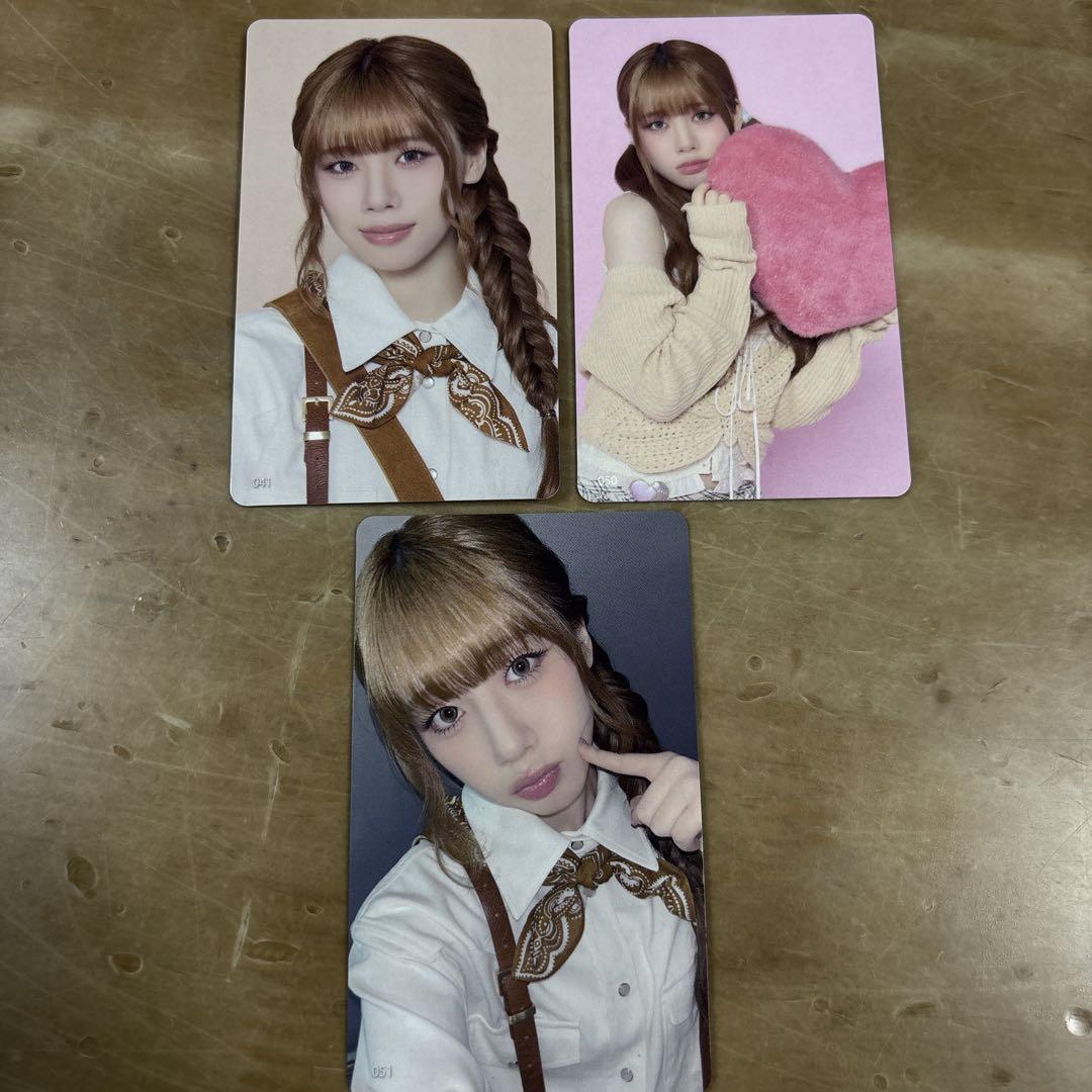 

[USED] ME:I Aritza Rantoul Takami Fuminori 3 sheets