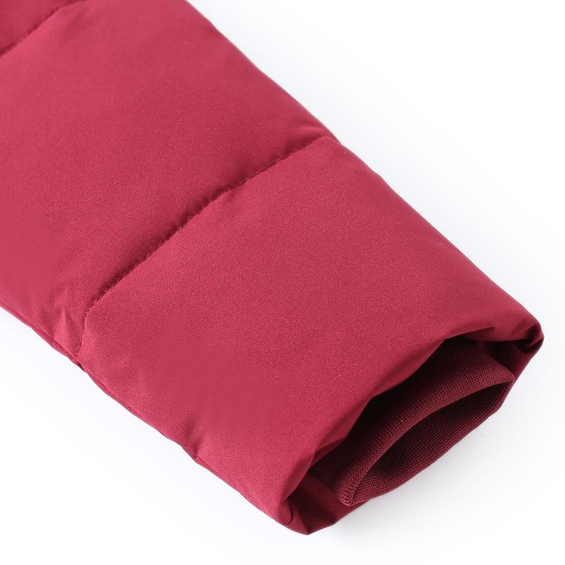 Middle Age Women Winter Down Coats Vintage Parkas Hooded Plus Size Elegant Thick Warm Down Jackets Woman Outerwears