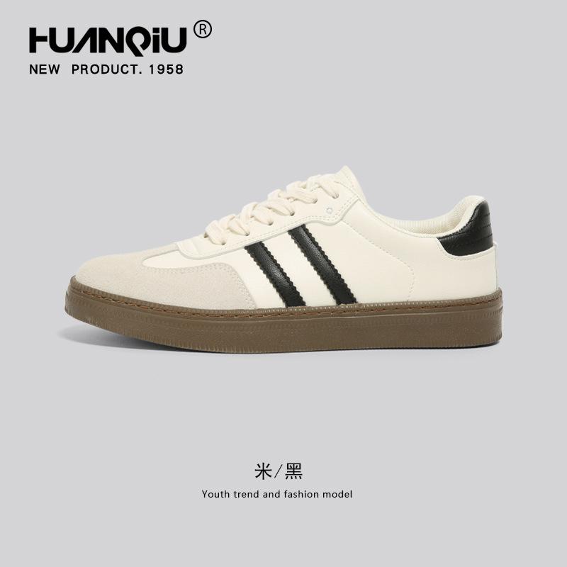 Global German training shoes women's spring new shoes versatile casual canvas shoes niche retro sports board