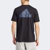 Adidas T Shirts Men's Black Crew Neck Moderate Straight Fit IN6229