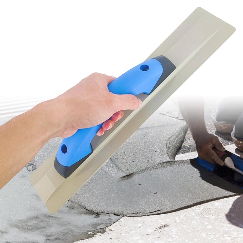 Magnesium Trowel with Comfortable Grip Handle Finishing Trowels Mounting Suitable for Scrape Plastering Paint Wall