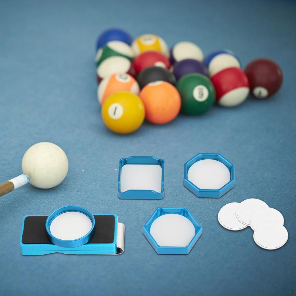 Pool Cue Chalk Holder for Snooker and Billiards
