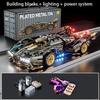 Tecnico da corsa Sport Car Model Building Blocks City Velocità meccanica Veicolo Supercar Mattoni Puzzle Giocattoli Kid Regalo per adulti