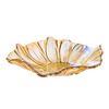 Sunflowers Pattern Glass Serving Tray With Multiple Color Great For Displaying Snacks Fruits And Dessert At Gatherings