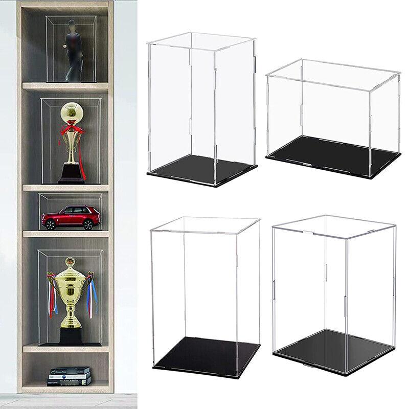 Klarer Acryl-Vitrinen-Montageschrank für Modelle, Anime-Figuren, Memorabilien, Miniatur-Sammlungen Staubdichte Vitrine