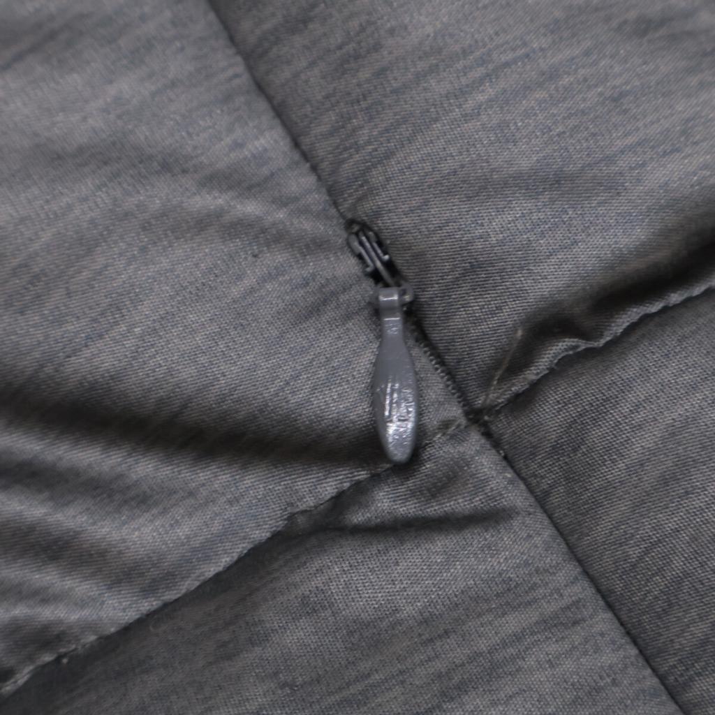 Moncler 2012 Graue Jersey Daunenjacke Jacke 1 grauGebraucht