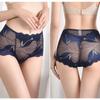 Sexy Lace Panties For Women Women's Large Size Mid-waist Underwear Seamless Transparent Ladies Briefs Underpants