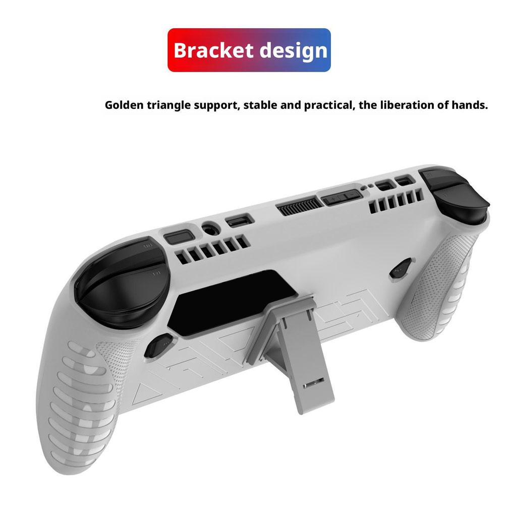 Soft TPU Case For ROG Xbox Ally X Protective Cover Skin With Kickstand Shockproof Anti-Slip Gaming Console Shell Accessories