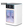 Handy Air Cooler for Home Portable with 900ml Water Tank, 3-in-1 Conditioner 3-Speed Cooling Mist Modes, Quiet Fan Travel 7-Color LED Light