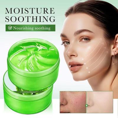 220g Moisturizing and Nourishing Face Cream with Aloe Gel Essence Whitening and Oil Control and Anti Drying Facial Cream Soften Skin Hand Cream