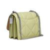 New COACH Klare Leather Chain Bag, Shoulder Bag, Crossbody Bag Mini Women's Grass Green CJ526-SVM97