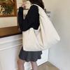 Casual Large Capacity Tote Bag Multi-Pocket Versatile Commuting Handbag Storage Pouch  Travel
