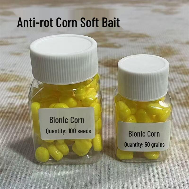 Динамическая приманка с бусиной для ловли карася и карпа Simulation Corn Grain (50 pieces)