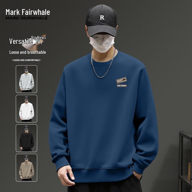 

Mark Fairwhale Men s Heavyweight Crew Neck Sweatshirt 5XL