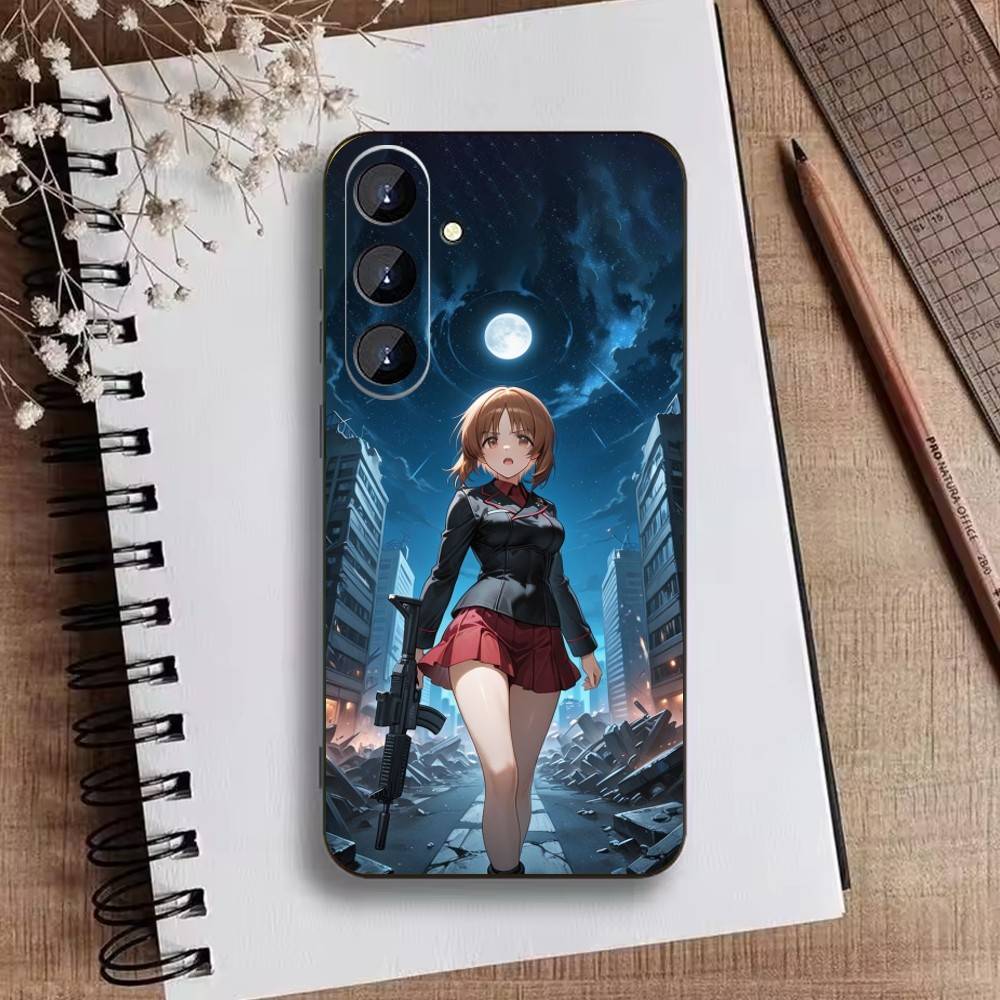 G-GIRLS F-Und P-PANZER Phone Case For Samsung Galaxy A73,A72,A71,A70,A52,A51 Others Soft Black Cover