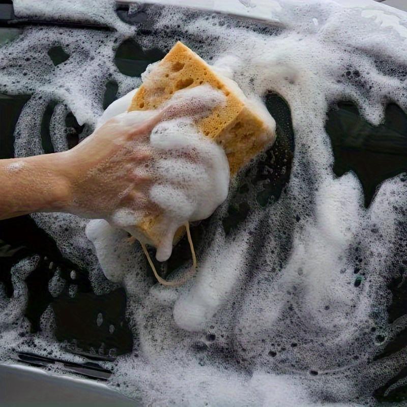 Large Absorbent Car Wash Sponge Super Soft Cleaning Tool with Honeycomb Coral Design For Washing and Detailing Vehicles