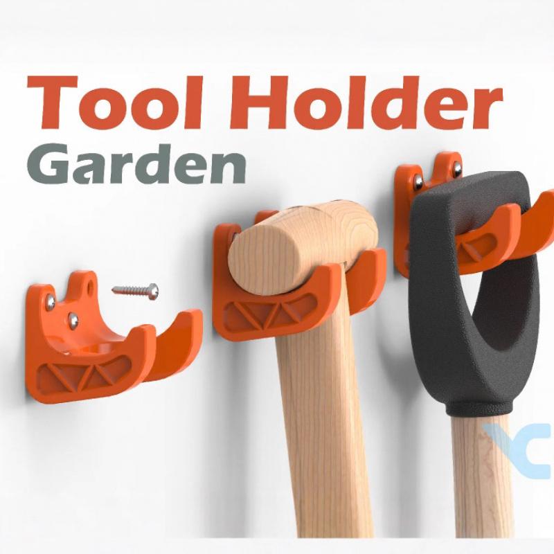 Home Garden Tool Hanger Multi-Functional Manual Trimming Tool Storage Rack Gardening Tool Organizer Special Bracket