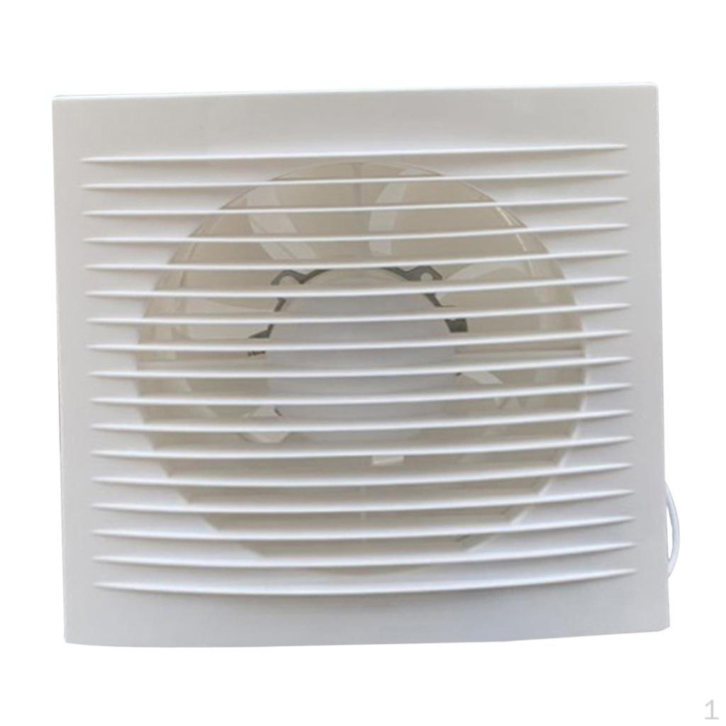 School HAVC -6inch Ventilation Extractor Exhaust Fan Blower- Kitchen Bathroom Window Ceiling Wall