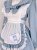 Maid Gothic Sailor Cosplay Ruffled Lolita Long Sleeve Costume Neat and Perfect for Cafes and Amusement Parks Size [ShouKi Manufacturing] Outfit,
