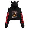 Berserk Wind Legend Printed Cat Ear Women's Hoodie, Autumn/Winter