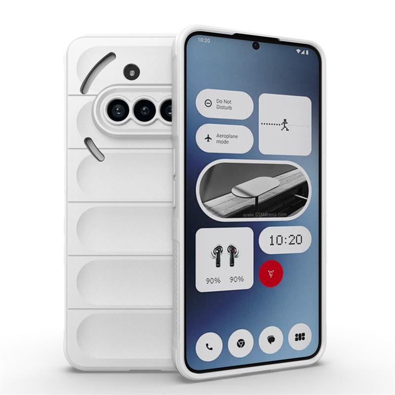 Skin Feeling Flexible Silicone Case for Nothing Phone 3a Protective Cover For Shockproof Fundas Coque