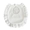Ins Korean Style Cotton U-Shaped Baby Bibs, Trendy Drool Bibs for 0-2 Years Old, Breathable & Absorbent for Spring & Summer