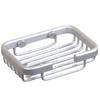 Sleek Aluminum Punch-Free Oval Soap Rack