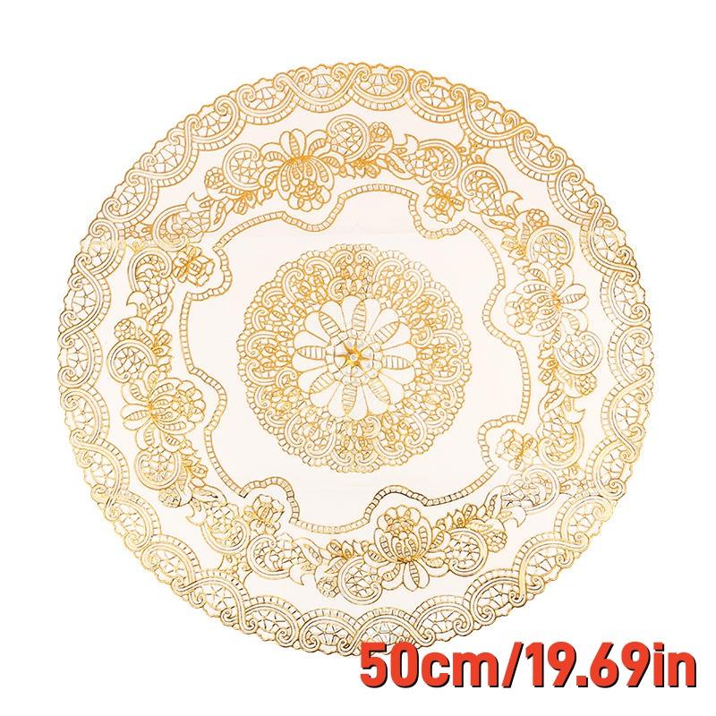 

Modern brocade Fabric Lace Trim Banquet Party Tablecloth Bedroom Balcony Small Round Table Cloth Tapete Christmas Decoration