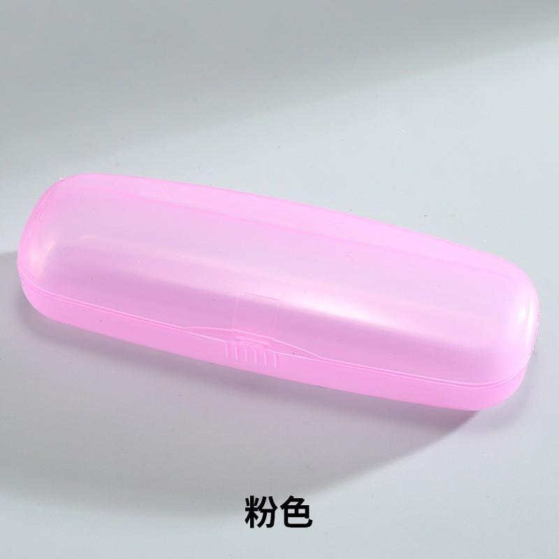 Transparent Eyeglasses Case Portable Plastic Glasses Case Storage Case Wear-Resistant Flip Cover Sunglasses Box For Elderly