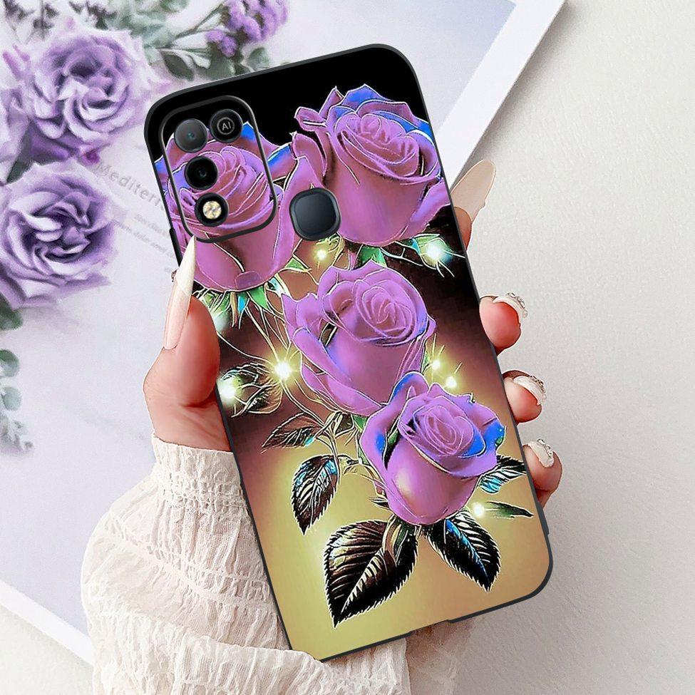 For Infinix Hot 10 X682C 10s X689B 10play X688C Back Cover For Infinix Hot 10 Play Case Shockproof Fashion Cute Cartoon Silicone