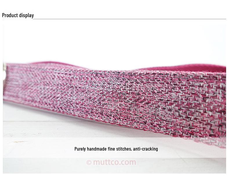 MUTTCO Original High-Quality Dog Collar and Leash UDL-070