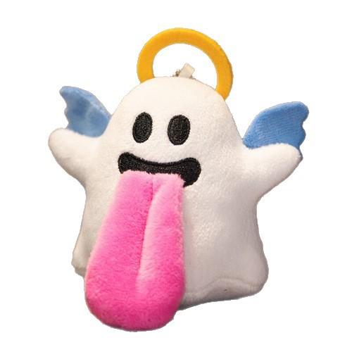 Kreativer Plüsch Emoji Schlüsselanhänger Anhänger Weiches Stofftier Tasche Anhänger Geschenk Dekoration Niedliches Cartoon Zubehör Geburtstagsparty Mitgebsel