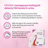 I-Know Menopausetestsett For Kvinner Hetetokter Nattsvette Humørsvingninger 3 Strips Hjemme Urintest