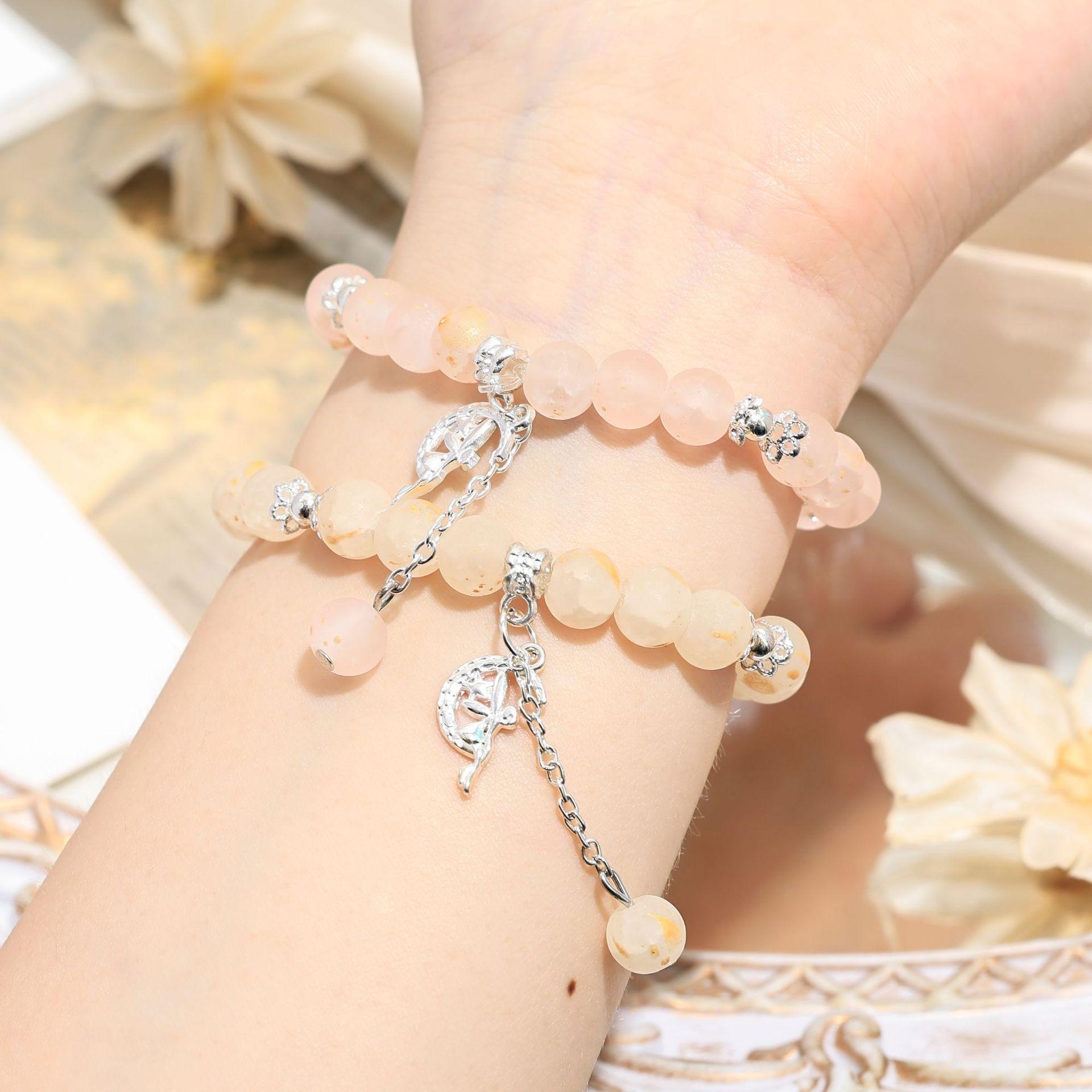 

Super Fairy Moon Fairy Bracelet Female Easy Simple Versatile Student Couple Sweet Bracelet