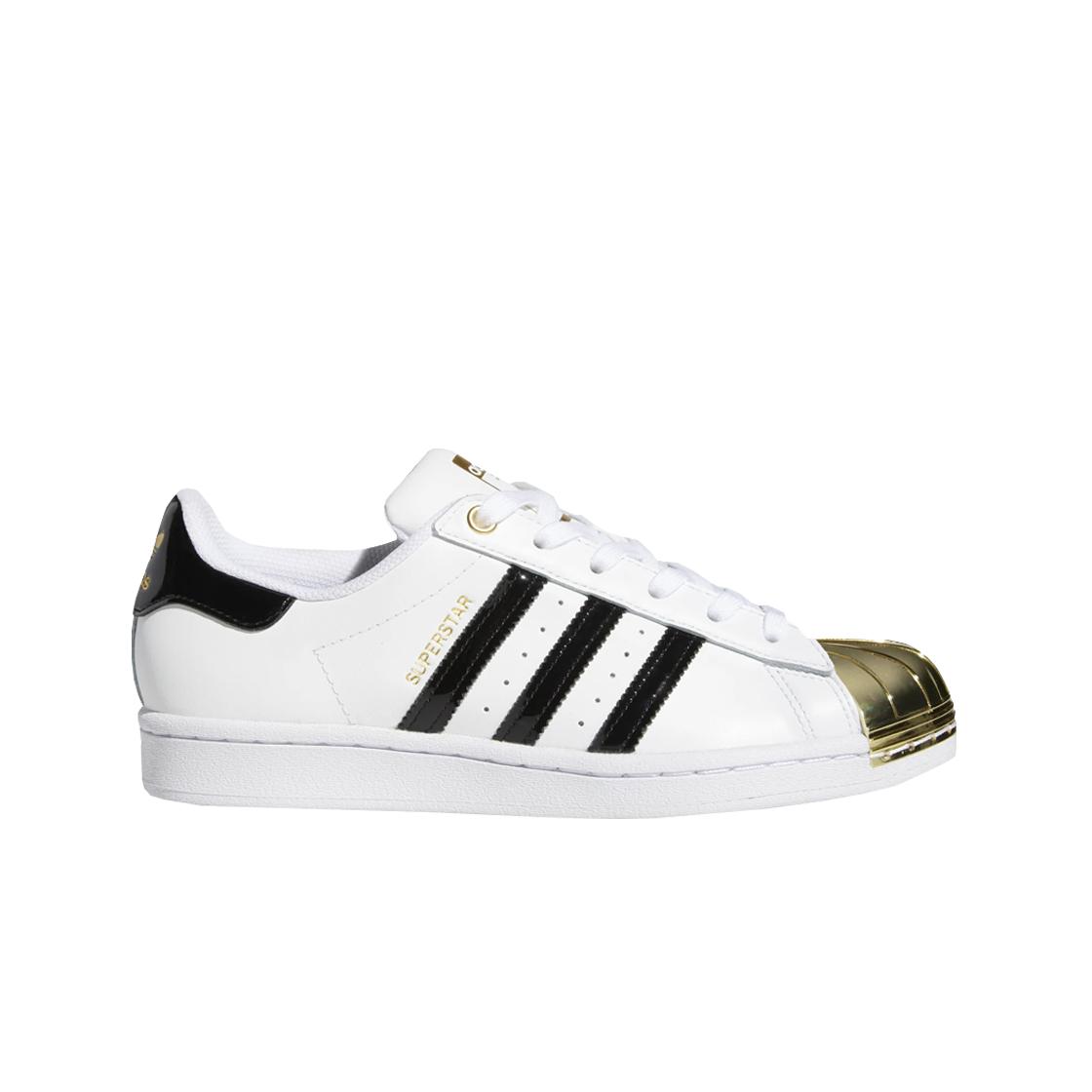

Женские кроссовки Adidas Superstar Metal Toe White Gold Metallic FV3310