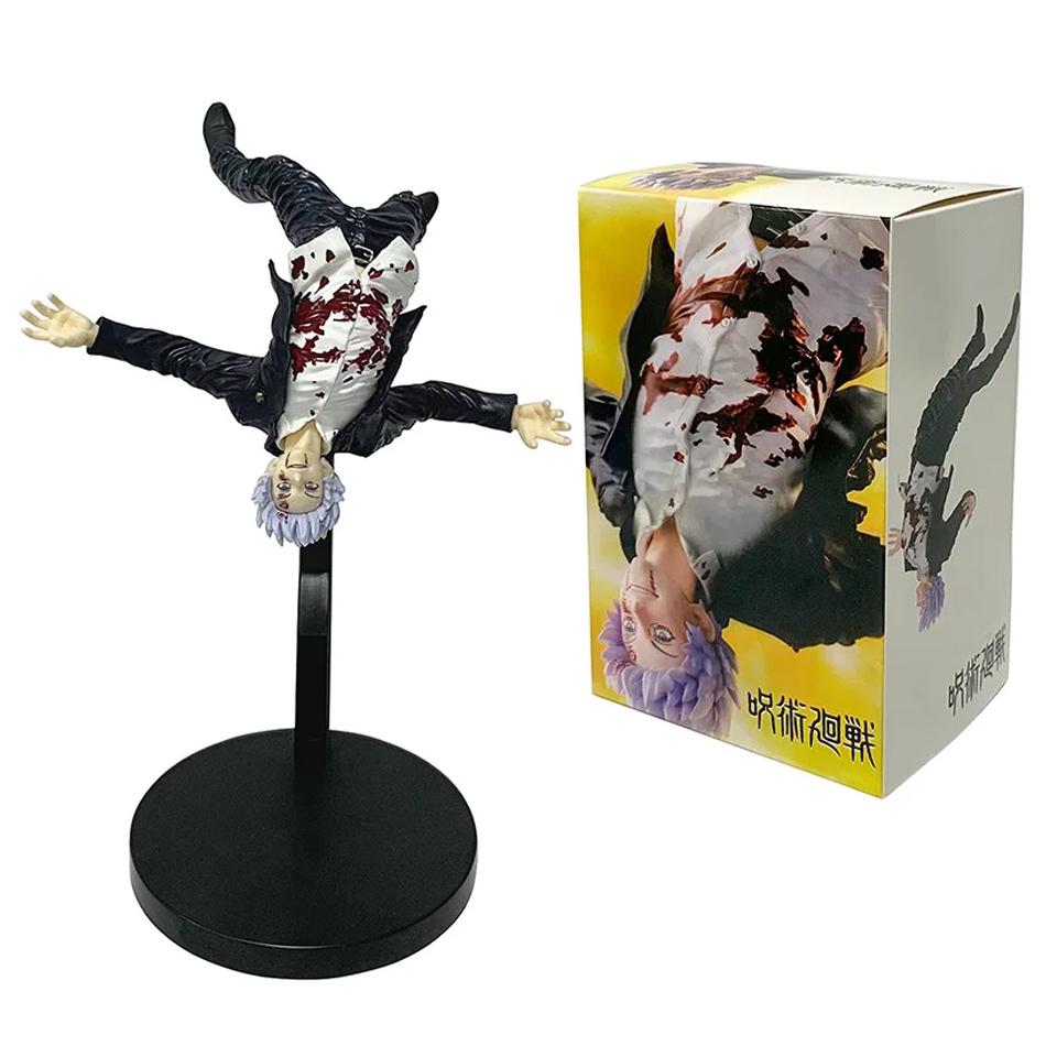 17-19CM Anime Jujutsu Kaisen Gojo Fushiguro Megumi Figure Three Model Toys Gift Collection Decoration PVC