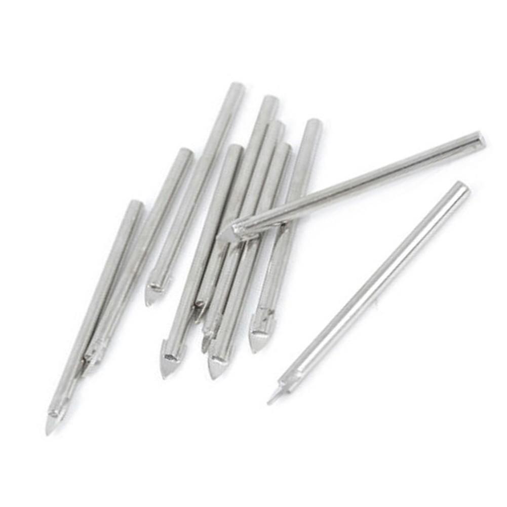 Set of 10 Ceramic Tile Glass Drill Bits with Carbide Head 6mm for Efficient Brick Granite and Tile Drilling Applications