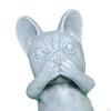 Statue Dog Sculpture Creative Sitting Garden Ornaments Outdoor Flower Beds Decor Gift