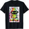 WB100 Looney Tunes Marvin The Martian Paint Sketch Portrait T-Shirt