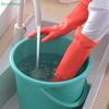 Long Cuff Rubber Cleaning Gloves - Non-Slip Kitchen Gloves,Waterproof Dishwashing Gloves for Household Cleaning & Dishwashing