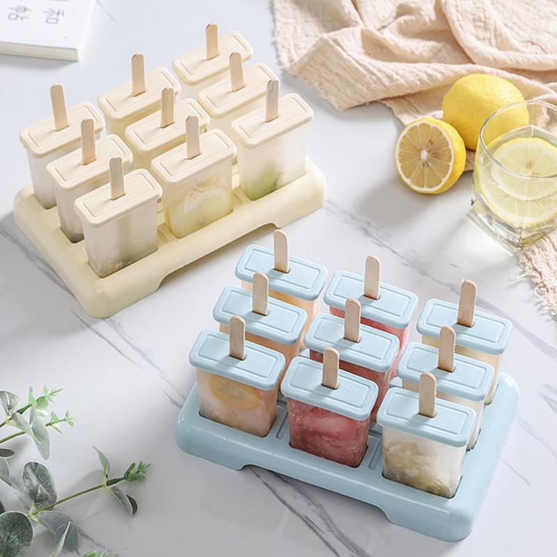 Flexible Silikon-Eis am Stiel-Formen, leicht zu lösen, BPA-frei, wiederverwendbar, Eisbereiter für die Heimküche, DIY-Snack