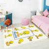 Warner Bros. Películas (7) Personaliza tu alfombra con nombre, cojín para silla de oficina, regalo para dormitorio sala de estar del hogar.
