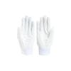 UA Cleanup Batting Gloves, Non-Colored, 6001311 (100), White, White, White, Size M