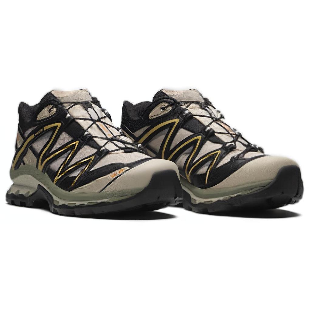 Salomon Xt-Quest Mesh Gtx Round Toe Versatile Low-Top Hiking Shoes Unisex Hiking Shoes Brown 474295