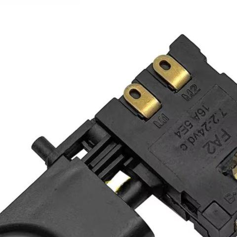 Lightweight Plastic Forward Reverse Switch For 12V 21V Lithium Battery Drill Variable Speed Trigger Replacement Component