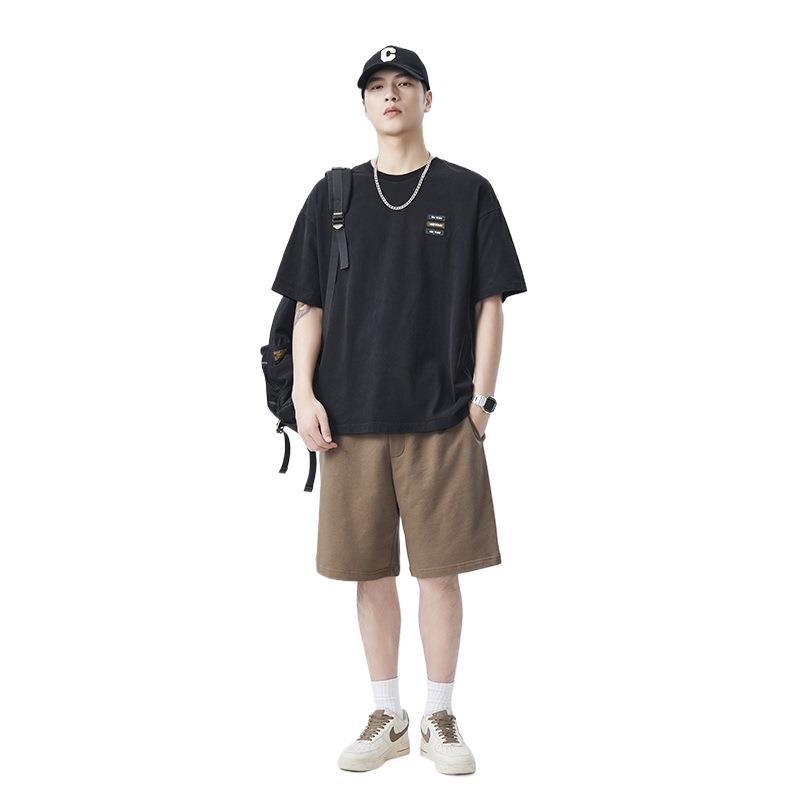 Latest Summer Japanese Style Fun 220g Pure Cotton Comfortable Fit Stylishable Round Neck T-shirt