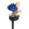 Eagle Figurine Garden Solar Stake Light Waterproof Decorative American Bald Eagle Solar Garden Lights for Yard Patio Lawn Party