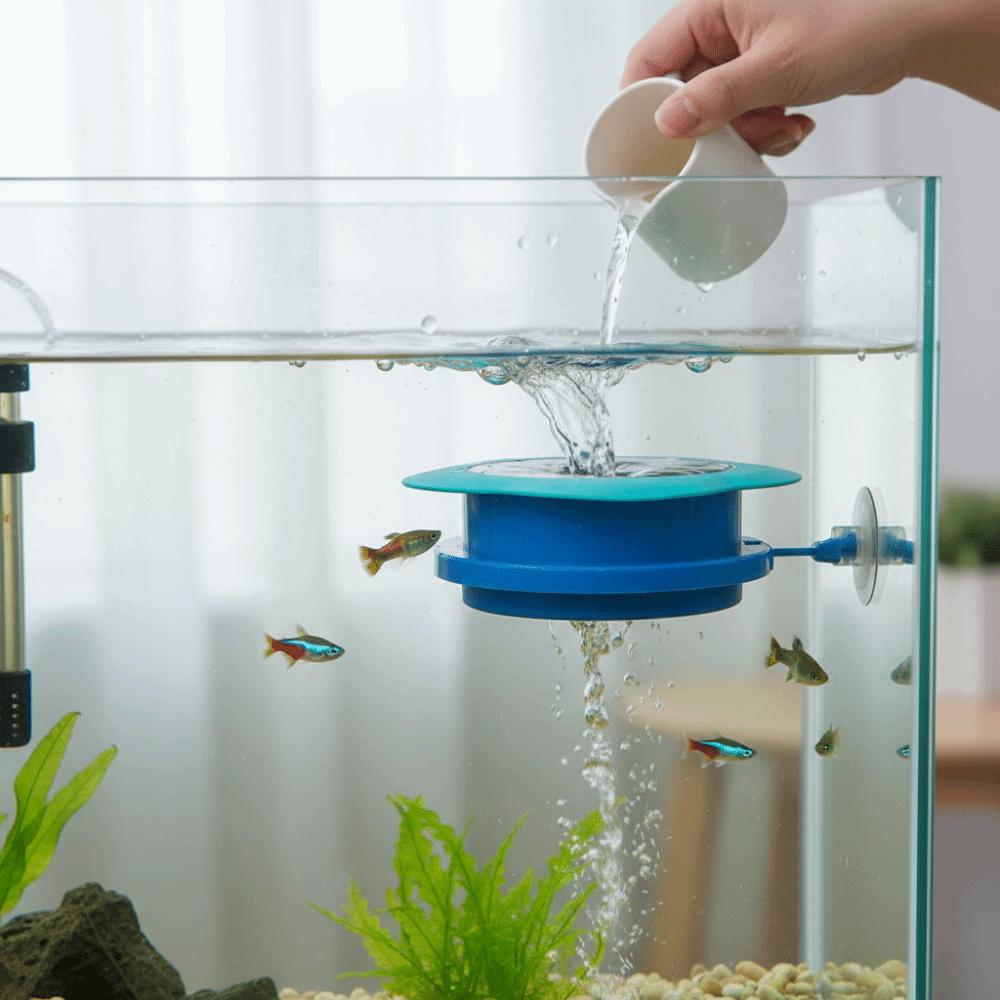 Spill-Free Pouring Diffuser Floating Water Filling Accessory Aquarium Water Flows Baffle Aquarium