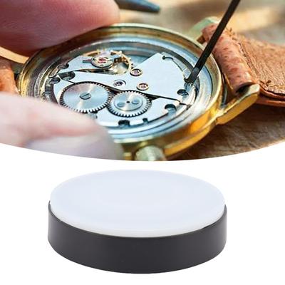 Almofada para Caixa de Relógio de 75mm Almofada de Silicone Macio Suporte para Movimento de Relógio Ferramenta Profissional para Reparo de Relojoeiros